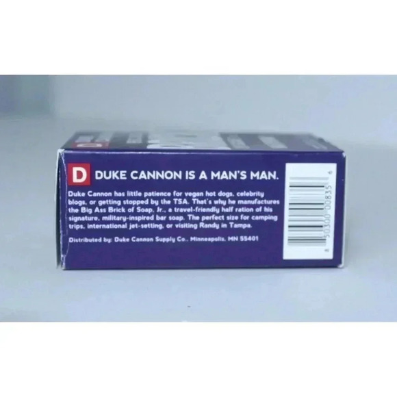 Duke Cannon Big Ass Brick Of Soap JR 4.5oz Men Smells Like NAVAL DIPLOMACY - NIB - Picture 5 of 10
